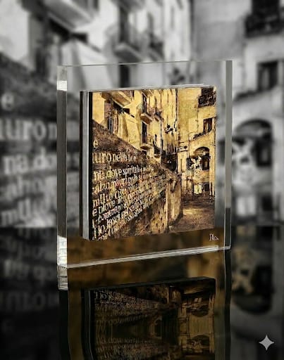 Le Creazioni Fotografiche sono incastonate nel legno di Iroko
