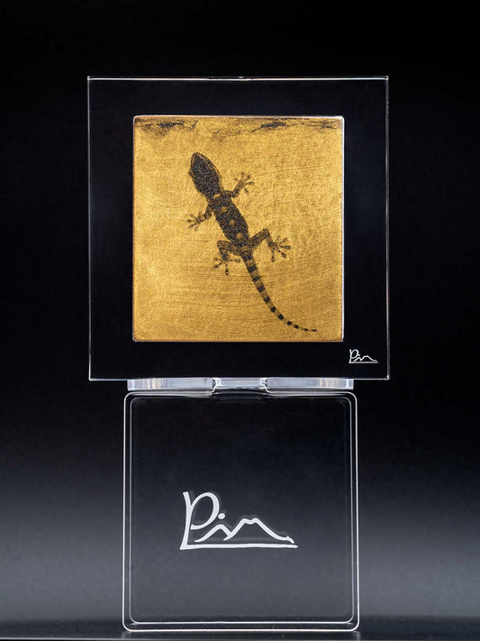 Oro-graphia Geco Portafortuna